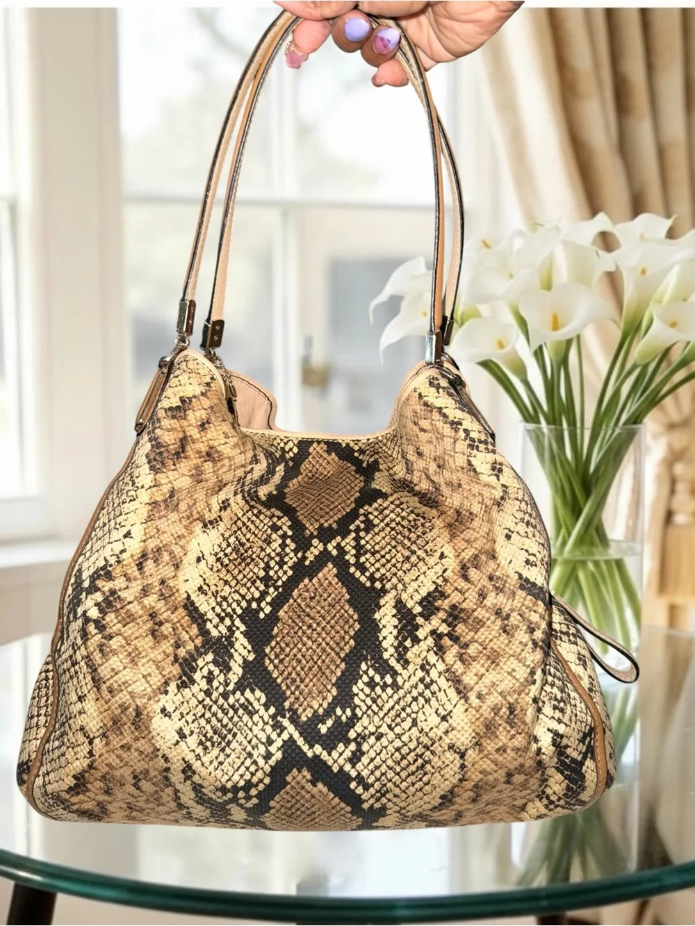 Coach slouchy hobo